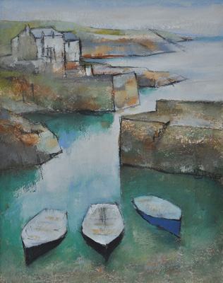 Green harbour - looking down by Michael Praed