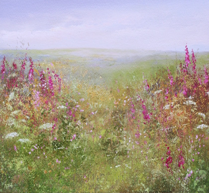 Flowers of the moor by Amanda Hoskin