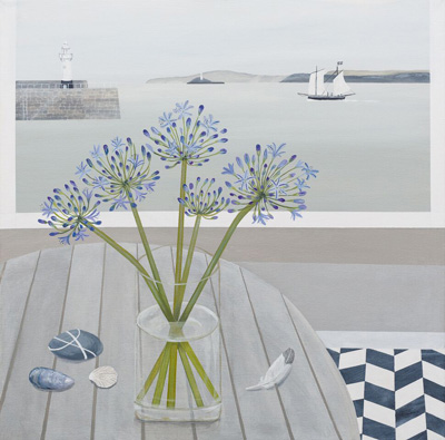 St Ives Agapanthus by Gemma Pearce