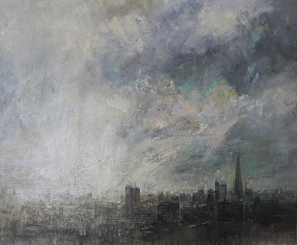 August, London skyline by Benjamin Warner