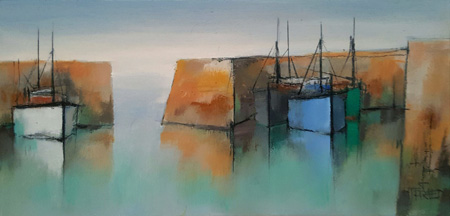 Peaceful harbour by Michael Praed