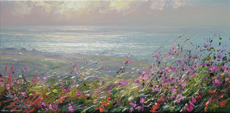 Summer evening, Rosewall Hill by Mark Preston