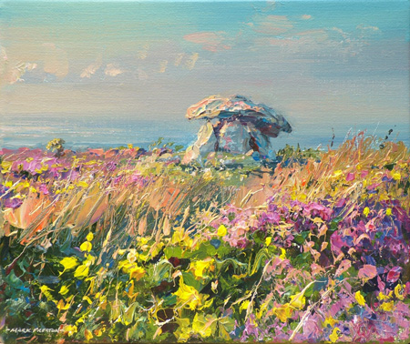 September evening, Chun Quoit by Mark Preston