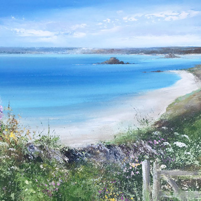 A beautiful summer day on St Martins by Amanda Hoskin