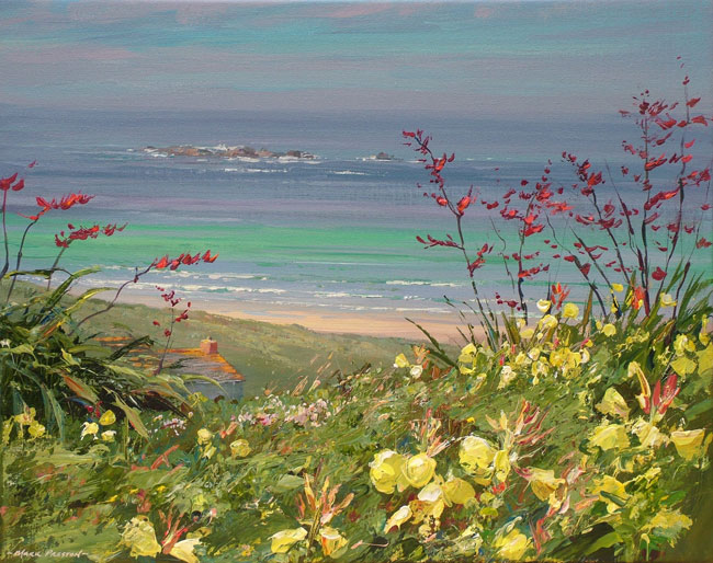 Evening Primroses, Vellandreath by Mark Preston