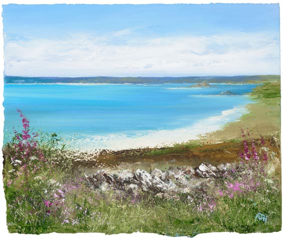 Summer's Day on the beautiful Island of St Martins by Amanda Hoskin