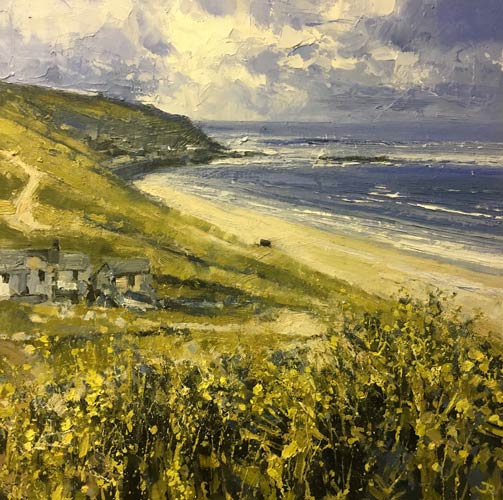 Sennen Cove Above Vellandreath by John Brenton