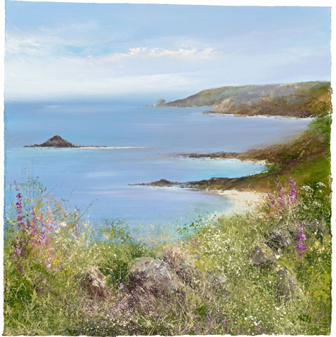 Summer's day on Tresco, Isles of Scilly by Amanda Hoskin