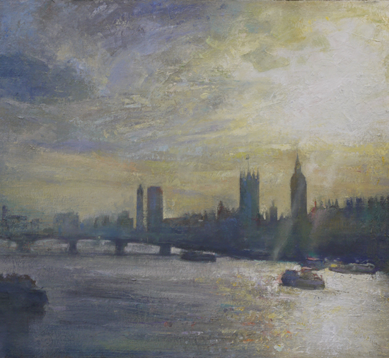 Breaking light, Westminster  by Benjamin Warner