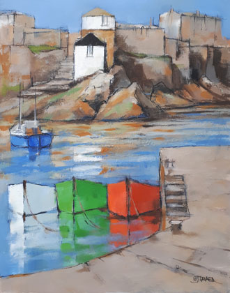 Harbour reflections by Michael Praed