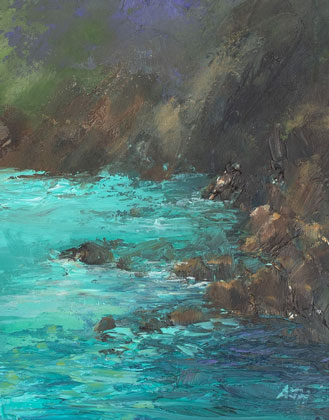 Little gem near Porthcurno by Amanda Hoskin