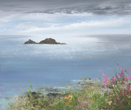 Vibrant Light at Cape Cornwall by Amanda Hoskin