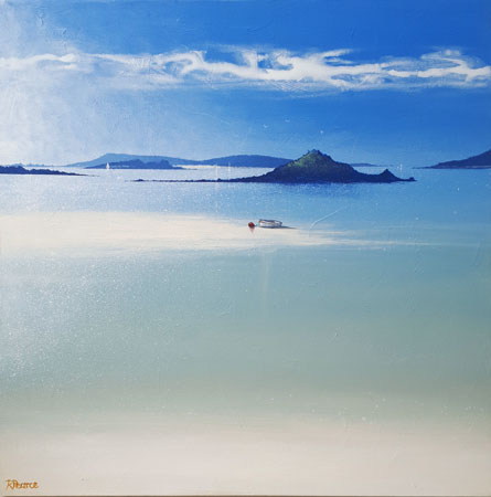 Samson and Plumb Island from Tresco by Richard Pearce