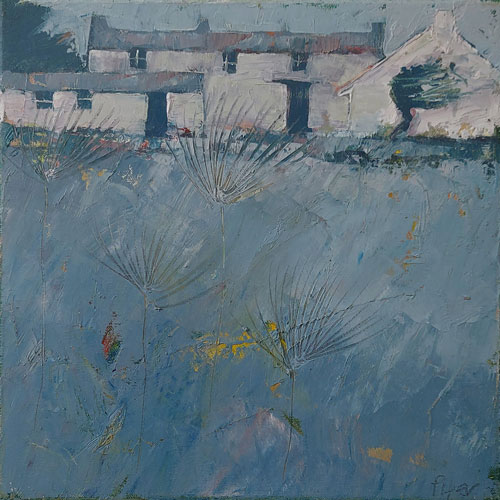 Parsley blue by John Piper