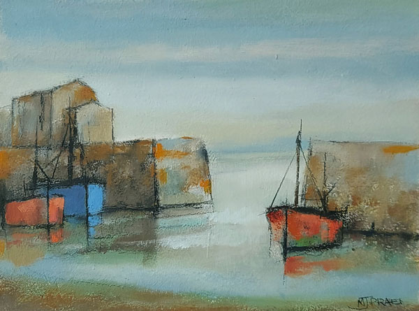 Winter harbour by Michael Praed