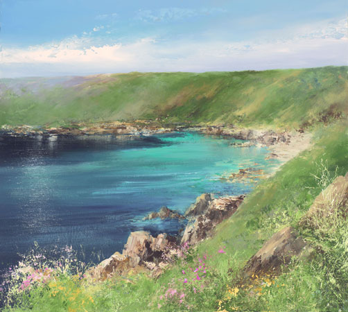 Summer at Penberth Cove by Amanda Hoskin