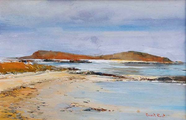 Towards Samson Island from Tresco by David Rust