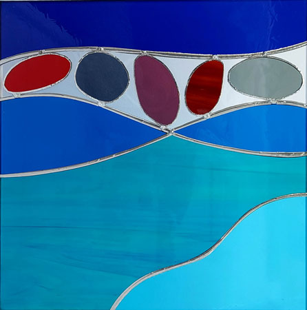 Blue seas by Julia Mills