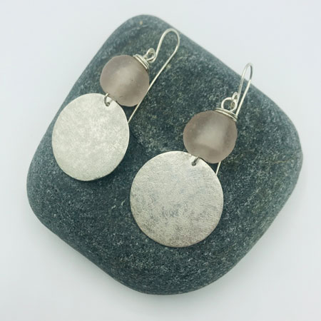 JWW 735 Large Circle earrings by Jen Williams