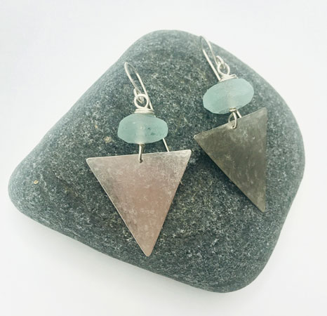 JWW 748 Wide Arrow earrings by Jen Williams