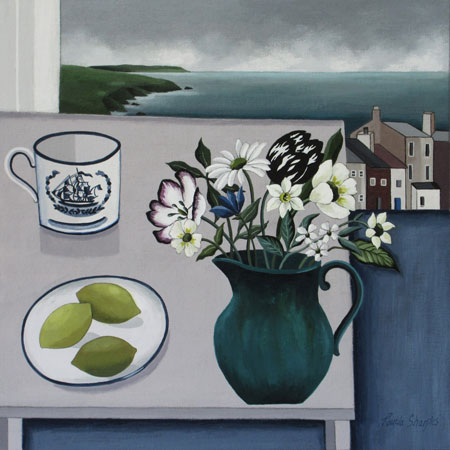 A Cornish table by Paula Sharples