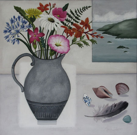 Coastal flowers by Paula Sharples