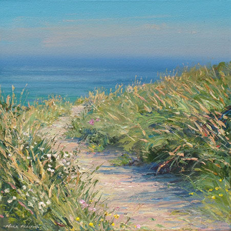 Path through the Dunes, Sennen by Mark Preston