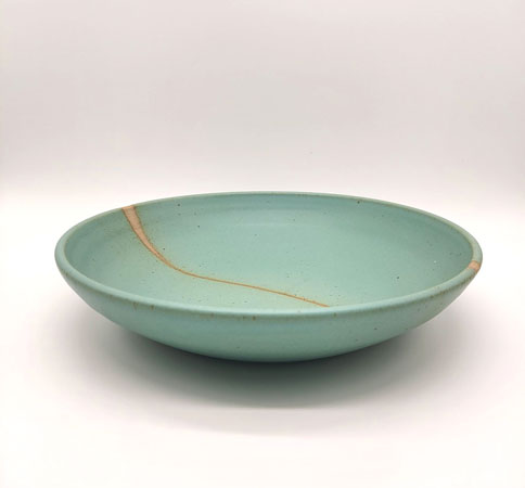 Green Medium dish by Tony Gant