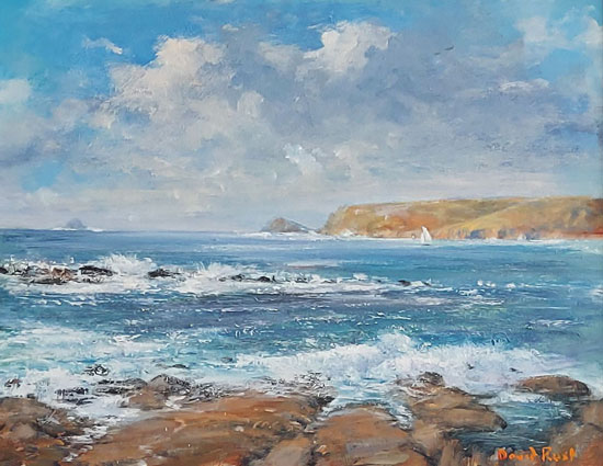 Towards Cape Cornwall by David Rust