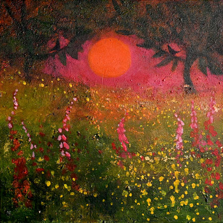 The midsummer sun by Catherine Hyde