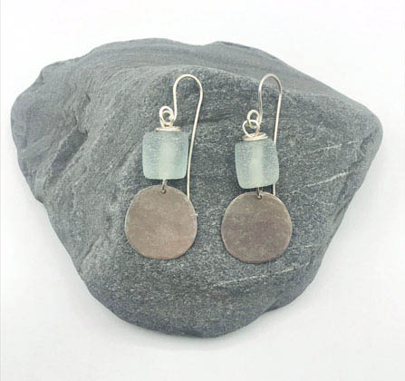 Small Rock earings JW 774 by Jen Williams