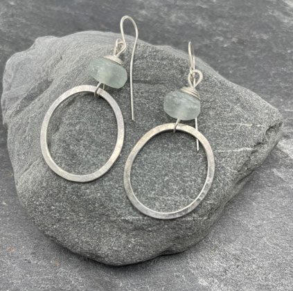 Small Rockpool earings JW 822 by Jen Williams