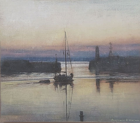 Newlyn Harbour II by Benjamin Warner