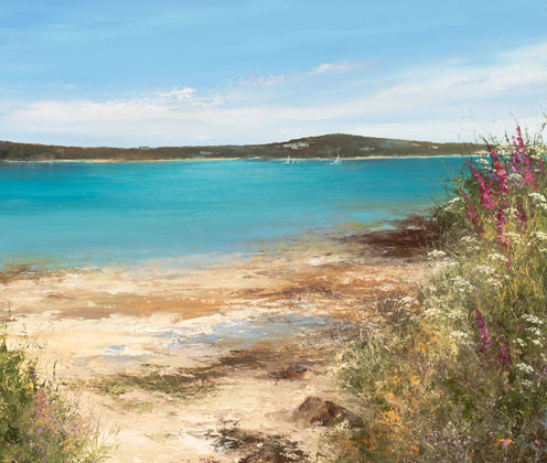A perfect day on the beach at Tresco by Amanda Hoskin