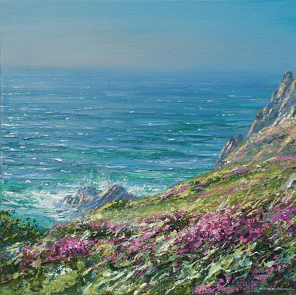 Summer Solstice, Carnelloe Rocks by Mark Preston