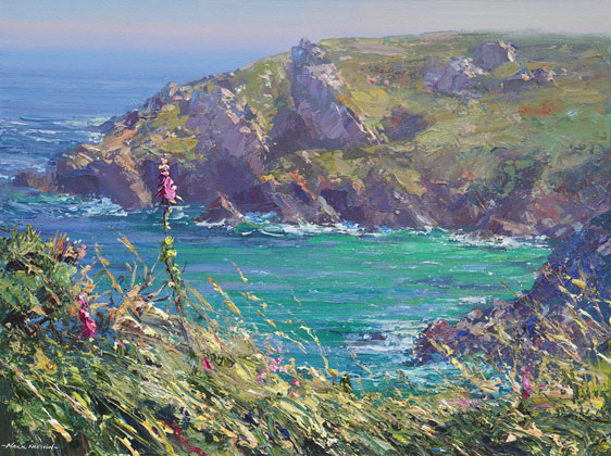 Summer morning, Zennor Head by Mark Preston