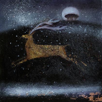 The stag and the snow by Catherine Hyde