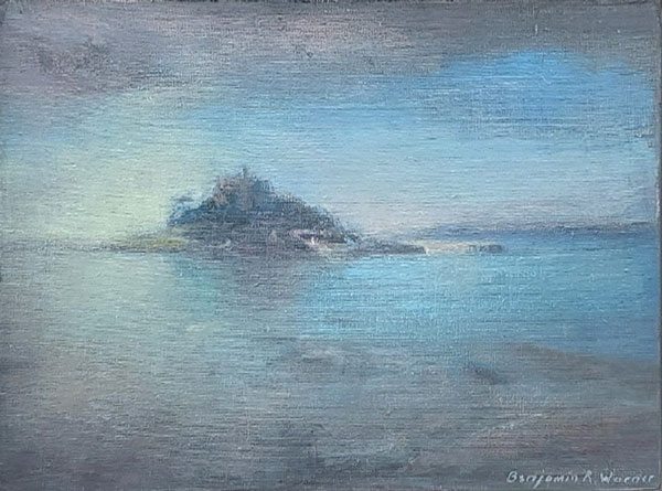 Still morning, St Michaels Mount by Benjamin Warner