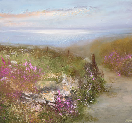 On the coastal path to Gwithian by Amanda Hoskin