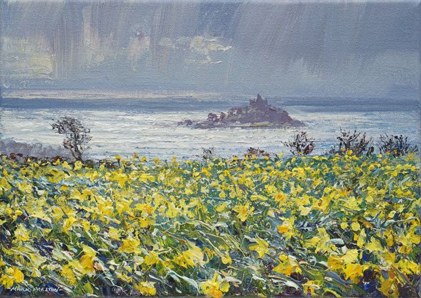 Sunshine and Showers, Mounts Bay by Mark Preston