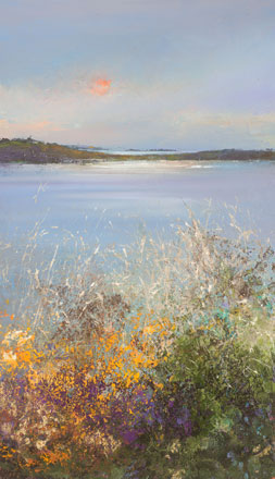 Watching the setting sun, Hell Bay, Bryher by Amanda Hoskin