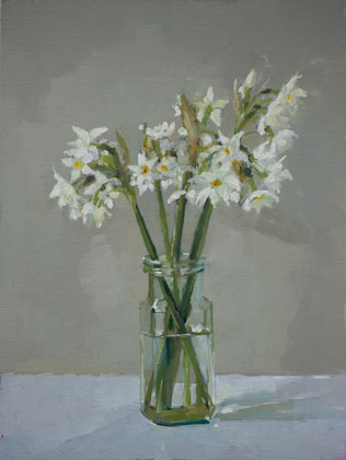 Paper whites by Annie Waring