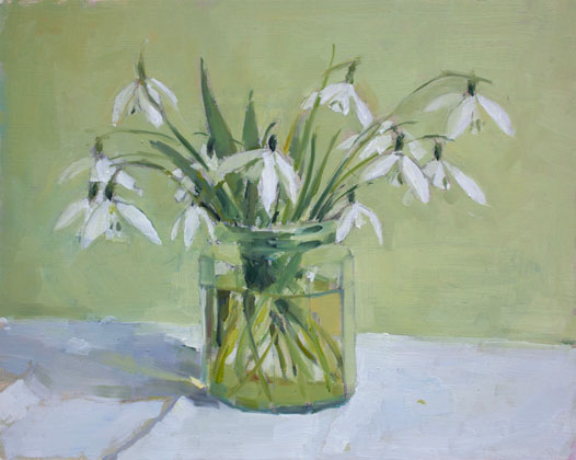 Snowdrops by Annie Waring