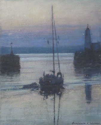 Through the gaps, Newlyn by Benjamin Warner