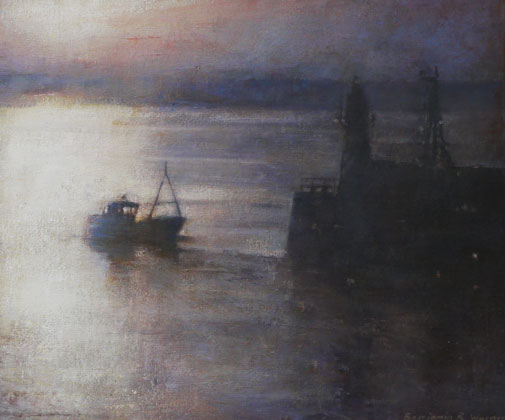 Leaving Newlyn Harbour by Benjamin Warner