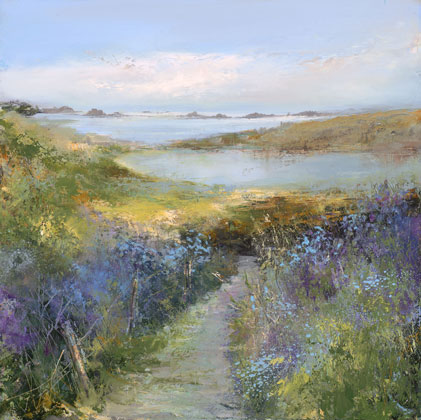 Bluebells at Hell Bay, Bryher by Amanda Hoskin