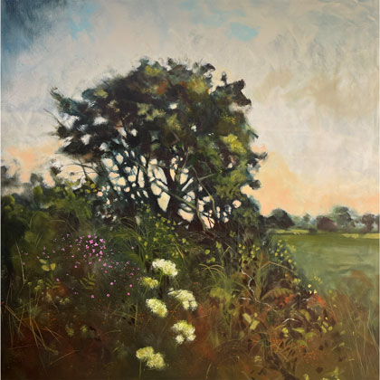 Cornwall hedgerow by Kirsten Elswood