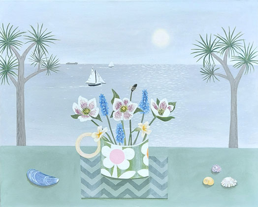 Sailing by, Newlyn Green by Gemma Pearce