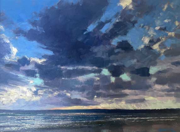 Deep blue by Mike Hindle