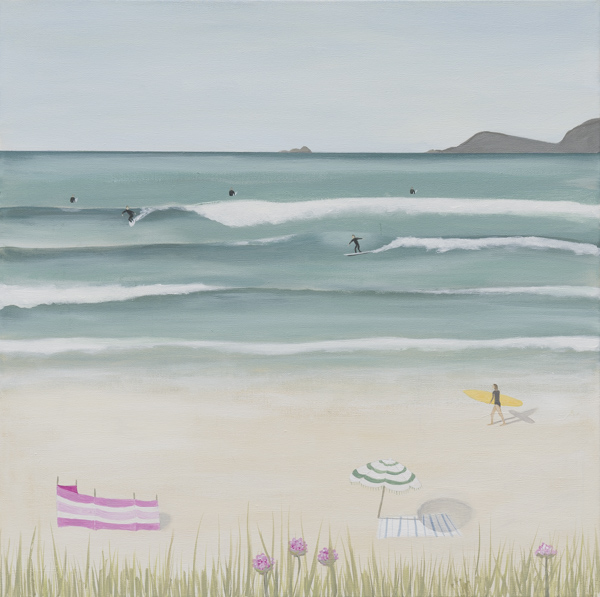 Sennen Spring Beach Day by Gemma Pearce